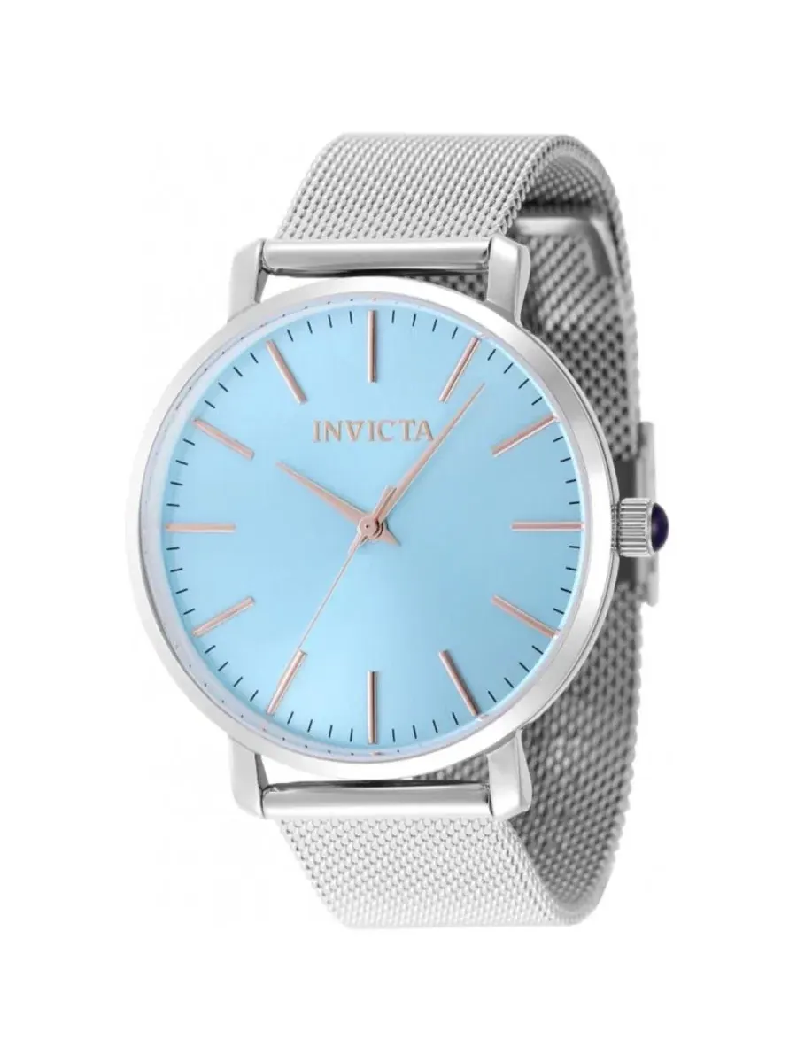 Женские часы Invicta Angel, 48844, кварцевые — изображение 1 из 2, оттенок синий