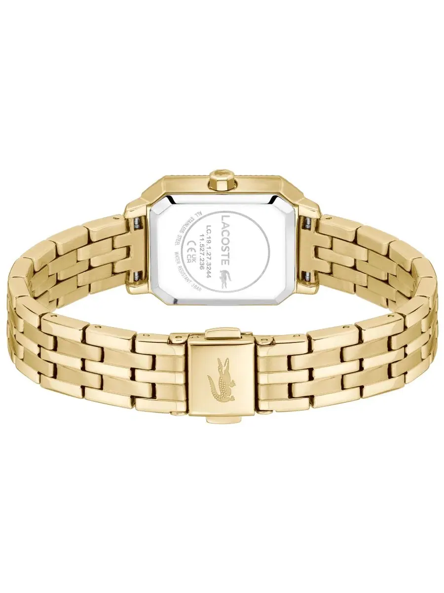 Женские часы Quartz Parisienne Gold-Tone Stainless Steel Bracelet Watch Lacoste — изображение 2 из 6, оттенок коричневый