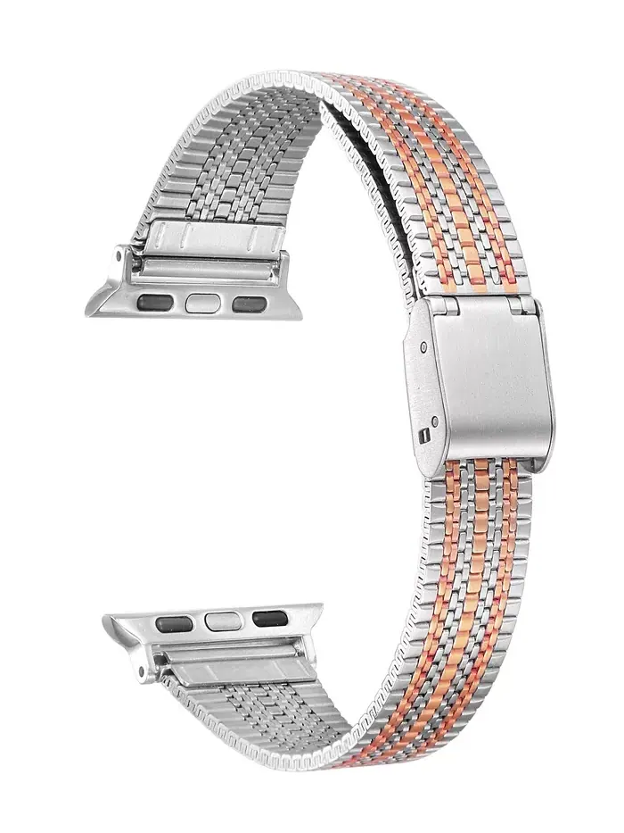 Унисекс браслет Eliza для Apple Watch из нержавеющей стали, двухцветный, размер 38/40/41 мм Posh — изображение 2 из 4