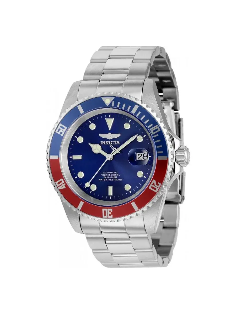Мужские автоматические часы 5053OBXL Pro Diver с 3 стрелками Invicta, нержавеющая сталь