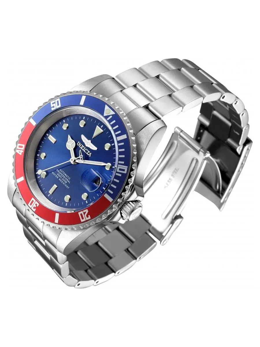 Мужские автоматические часы 5053OBXL Pro Diver с 3 стрелками Invicta, нержавеющая сталь — изображение 2 из 3
