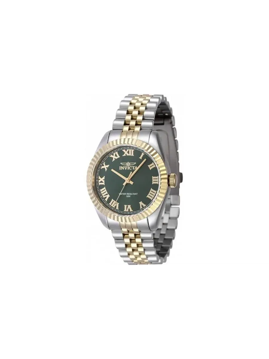 Женские кварцевые часы 47415 Specialty с 3 стрелками и зеленым циферблатом Invicta — изображение 1 из 3, оттенок мульти