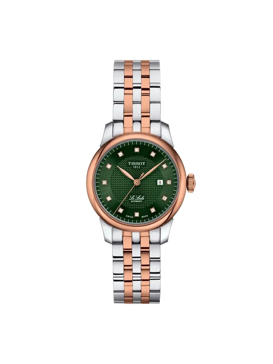 Женские часы Le Locle из нержавеющей стали, 29 мм Tissot — изображение 1 из 5, оттенок зеленый