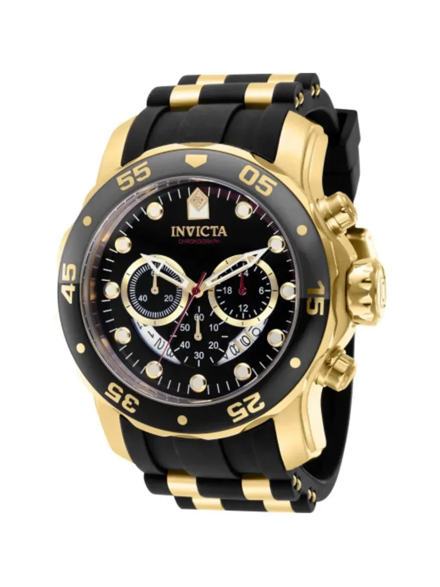 Мужские кварцевые часы-хронограф Pro Diver 37228 с циферблатом 37228 Invicta — изображение 2 из 3, оттенок черный