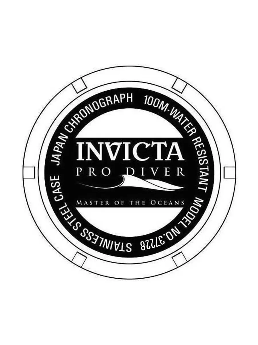 Мужские кварцевые часы-хронограф Pro Diver 37228 с циферблатом 37228 Invicta — изображение 3 из 3, оттенок черный