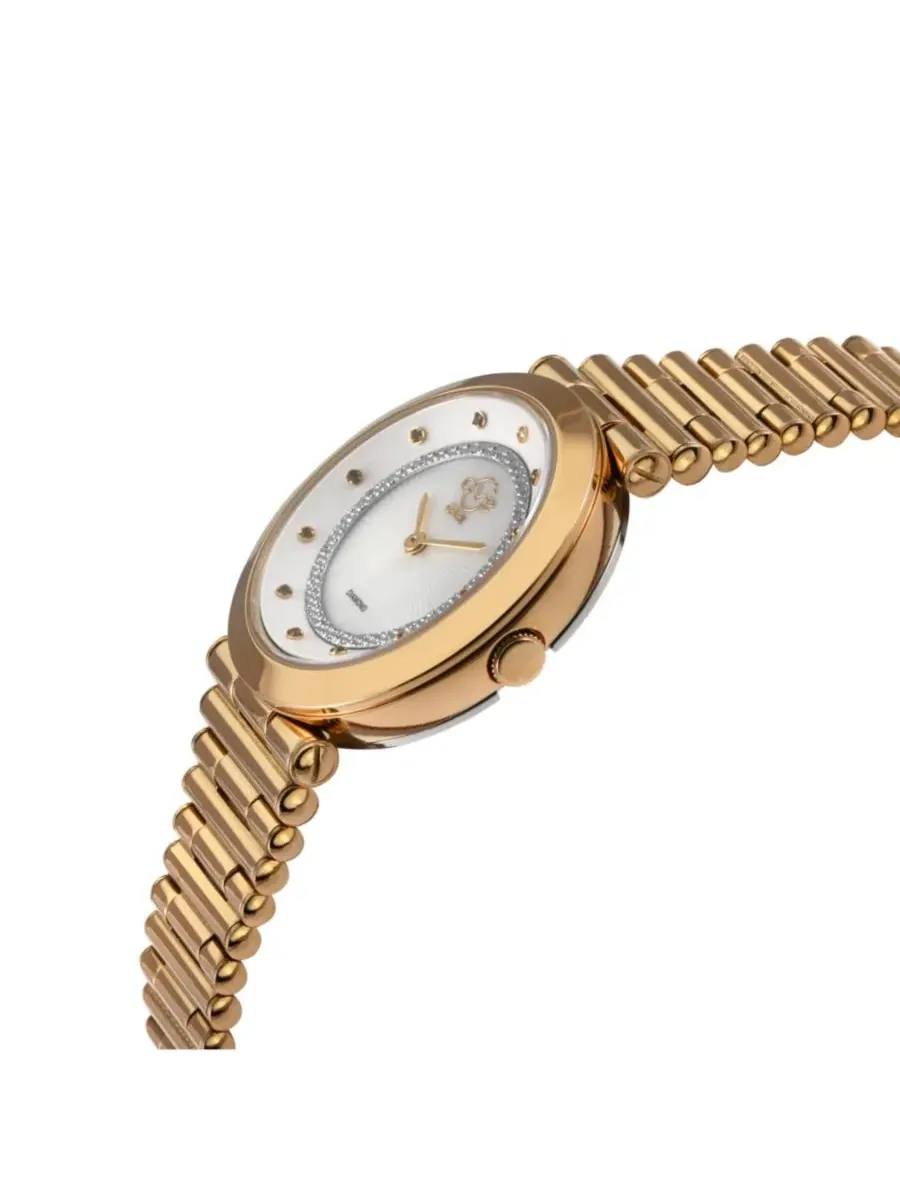 Женские часы Burano Swiss Quartz Diamond IP Stainless Steel Bracelet Watch GV2 by Gevril — изображение 2 из 3