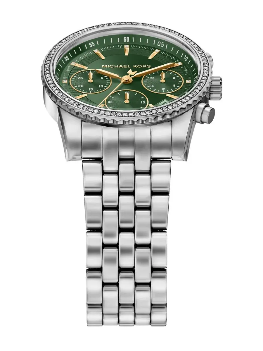 Женские часы Bryant Chronograph Michael Kors — изображение 4 из 9, оттенок серебристый