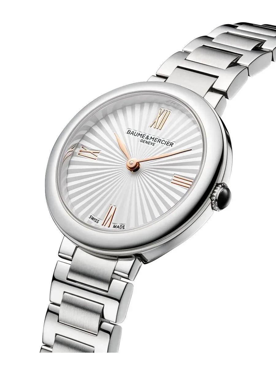 Женские часы De Joia Quartz Silver Stainless Steel Watch 28mm Baume & Mercier — изображение 2 из 3, оттенок белый
