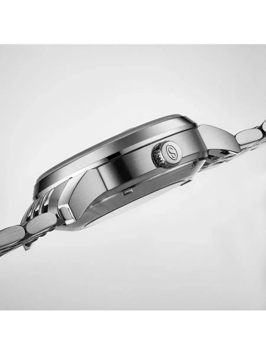 Мужские автоматические часы Trackmaster 1026, браслет из нержавеющей стали 42 мм Stuhrling — изображение 5 из 5