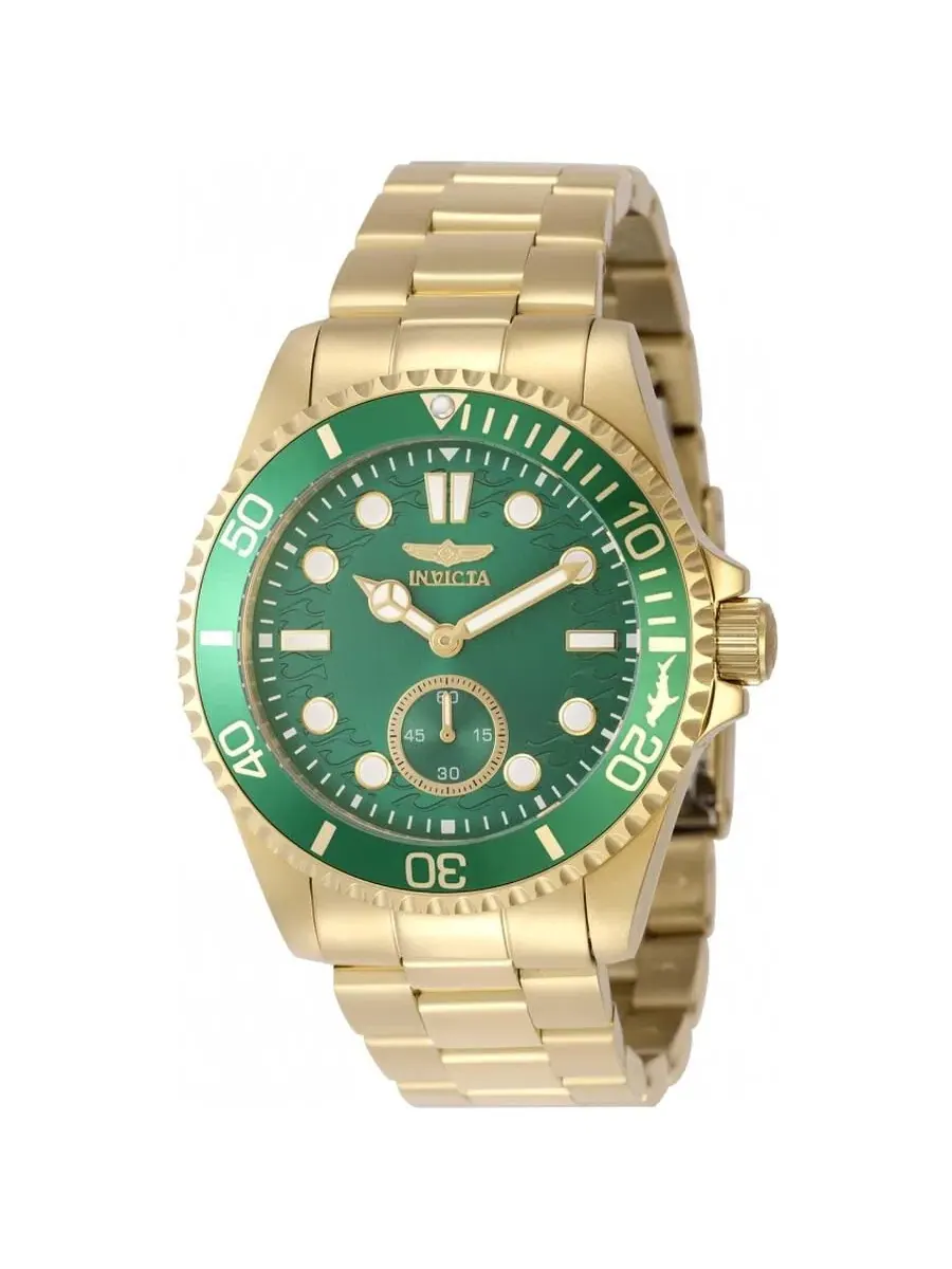 Мужские часы Pro Diver Quartz VD78 Invicta — изображение 2 из 3, оттенок золото