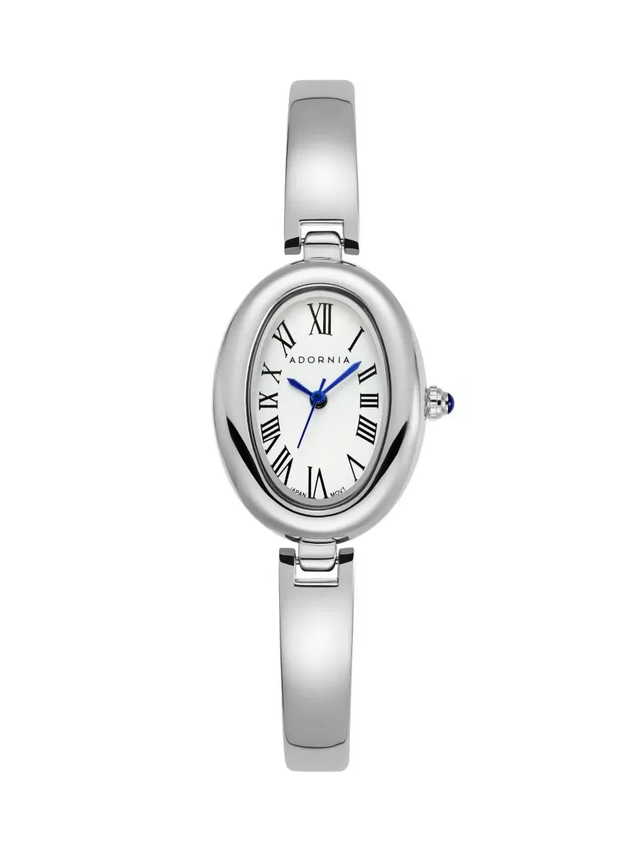 Женские часы Silver York White Face ADORNIA — изображение 1 из 4, оттенок серебряный