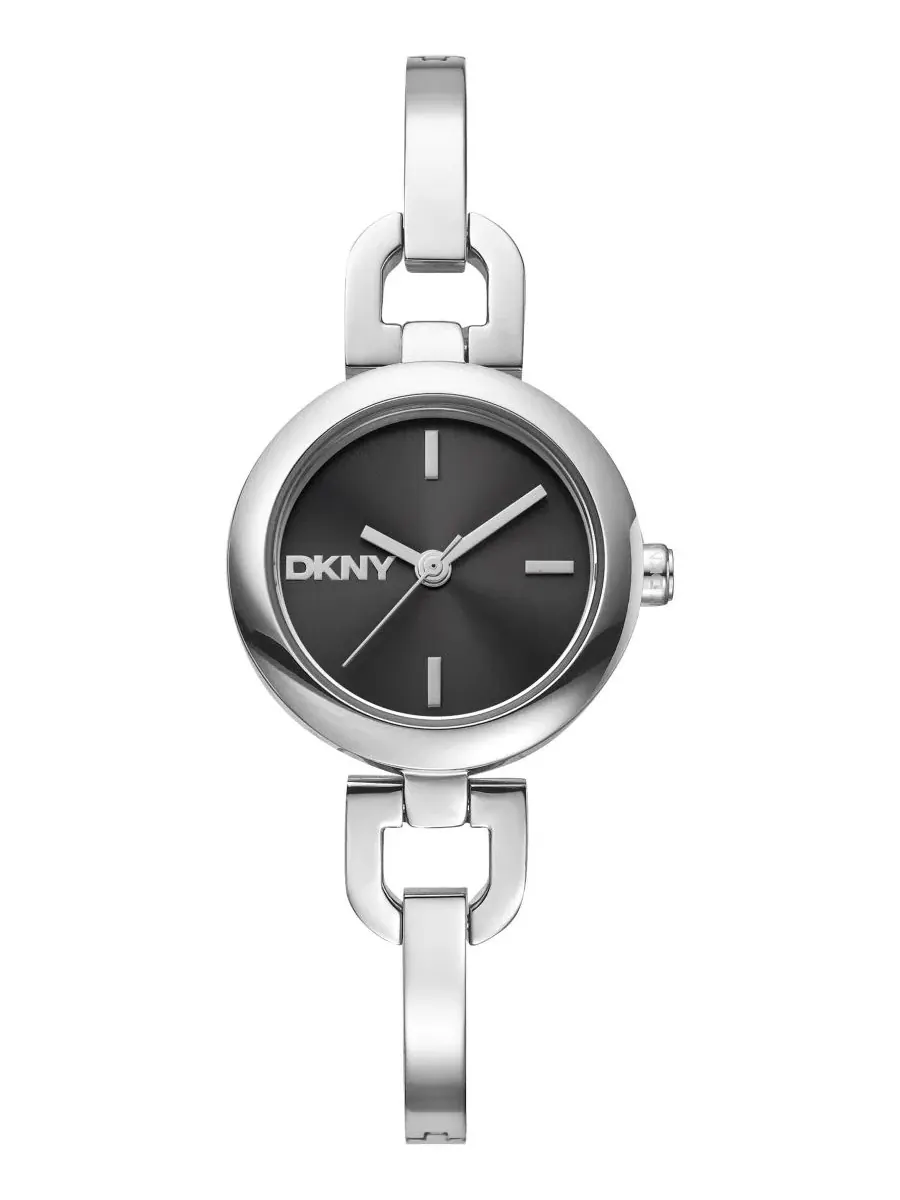 Женские часы Half Bangle Quartz Stainless Steel Watch DKNY