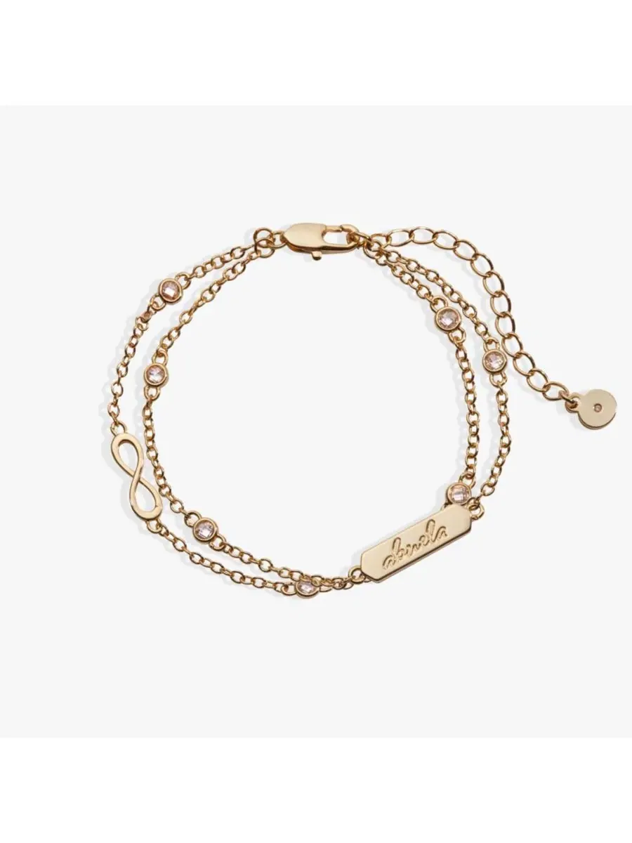 Браслет-цепочка «Бесконечность» от бабушки Alex And Ani