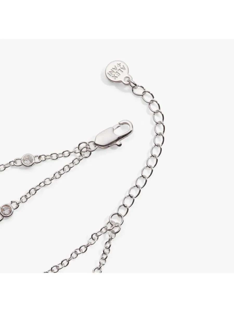 Браслет-цепочка «Бесконечность» от бабушки Alex And Ani — изображение 3 из 6, оттенок серебряный