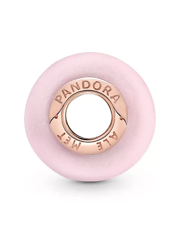 Розовый шарм из муранского стекла Pandora — изображение 3 из 4