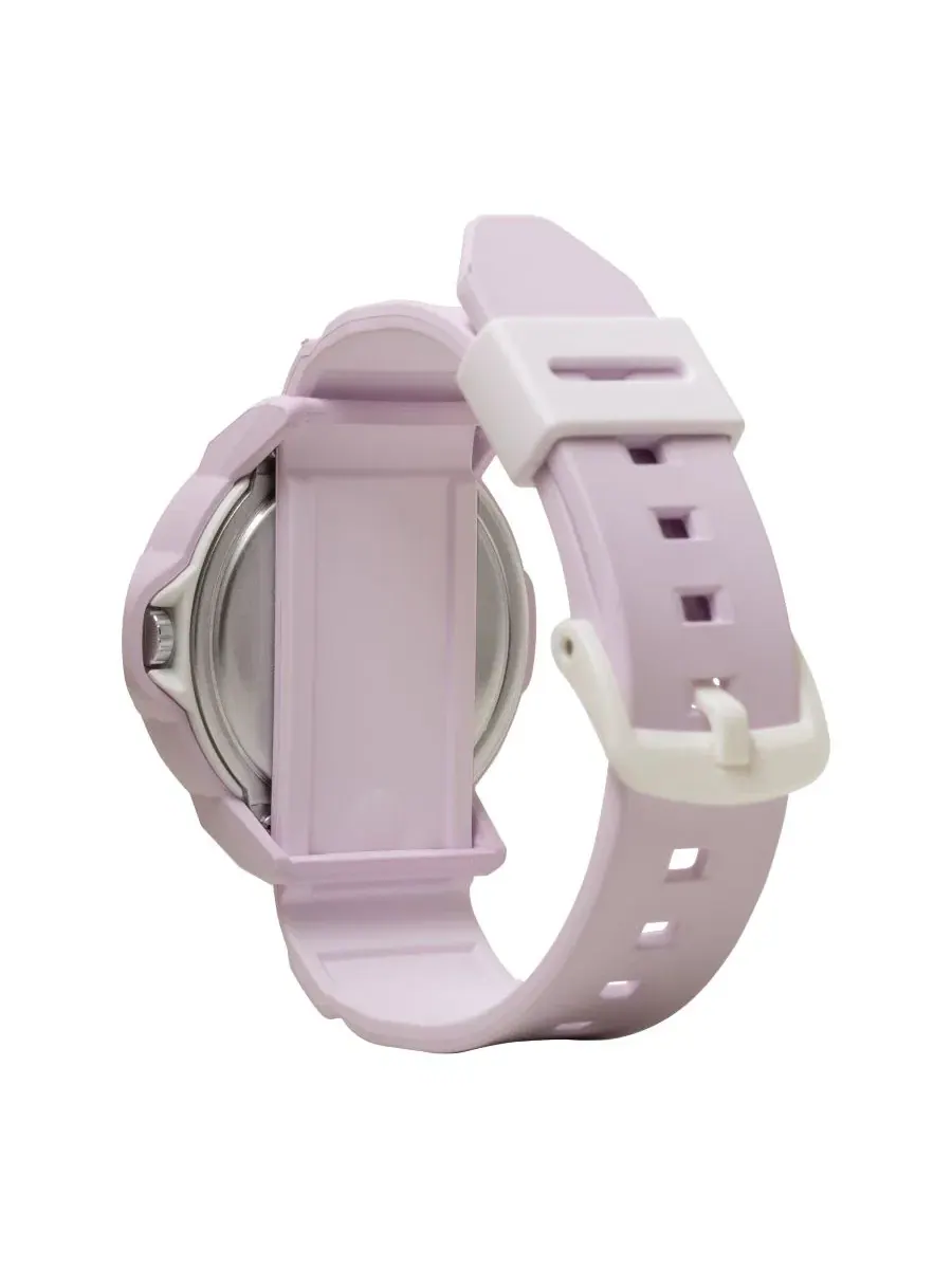 Женские часы с аналоговым циферблатом, ударопрочные, модель Baby-G G-Shock — изображение 3 из 4, оттенок фиолетовый