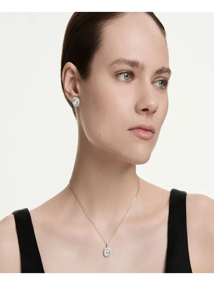 Комплект украшений с кристаллами Swarovski — изображение 7 из 7, оттенок белый