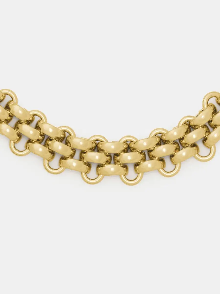 Колье-чокер с кубическим цирконием Chain Reaction kate spade new york — изображение 2 из 3, оттенок золото