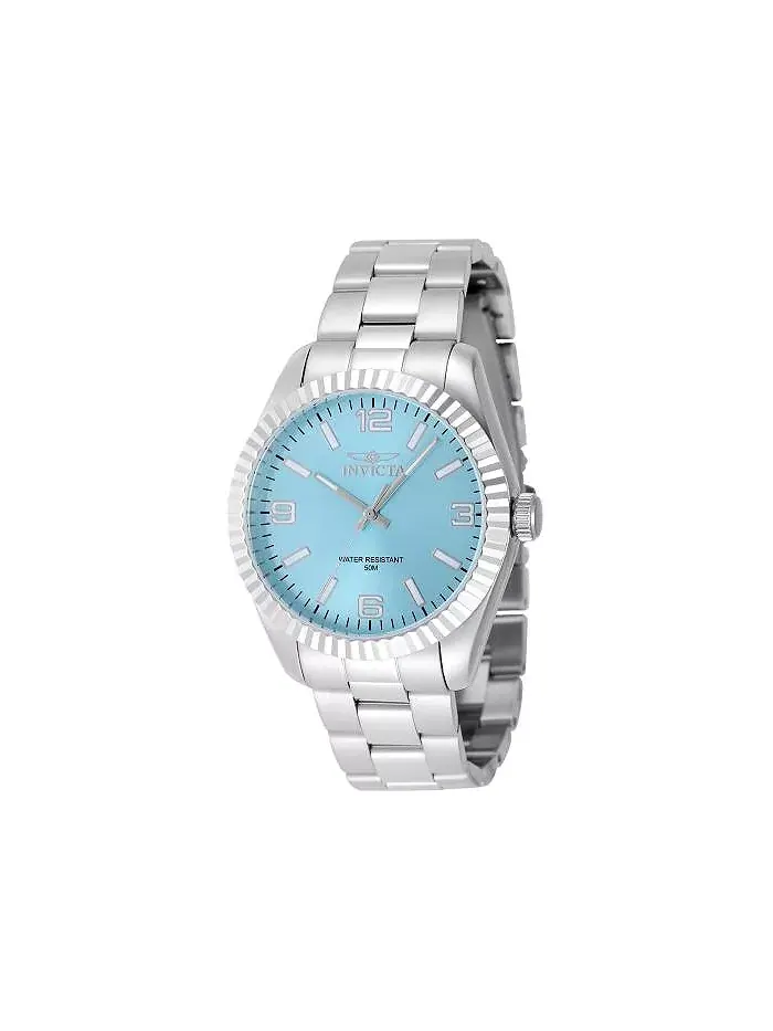 Женские часы 48905 Specialty Quartz 3 Hand Tiffany Blue Dial Invicta — изображение 2 из 2, оттенок серебряный