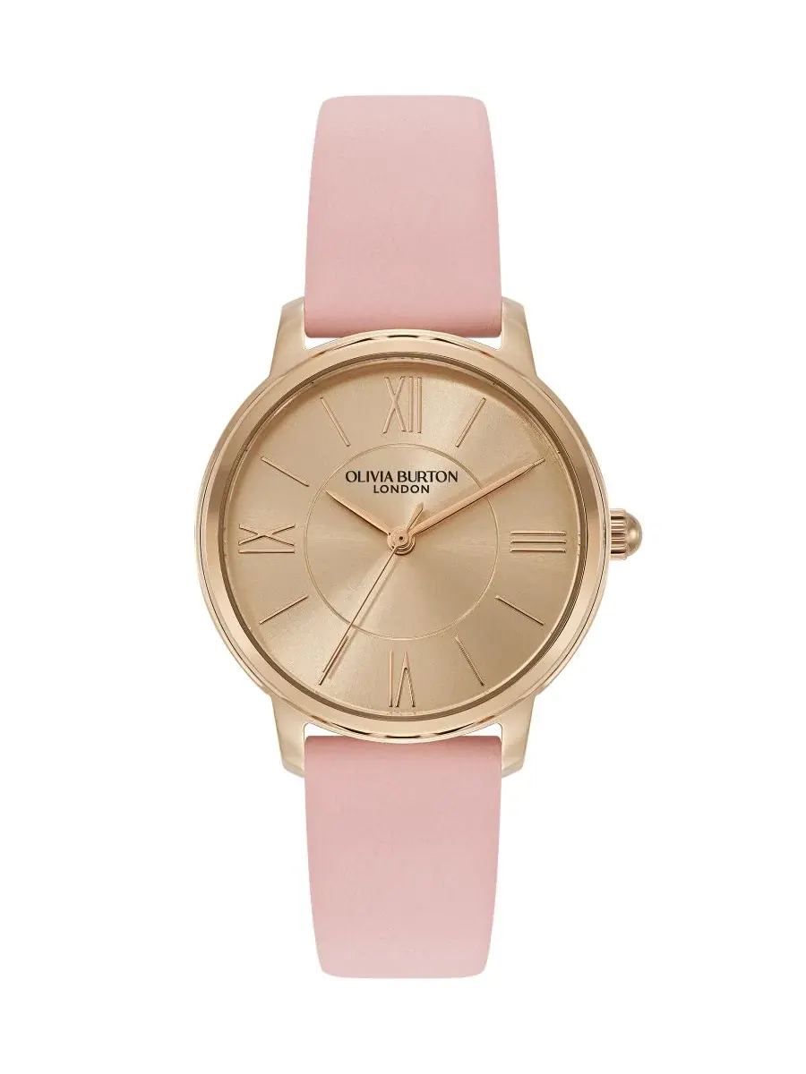 Женские часы Westbourne Mellow Rose Olivia Burton, 30 мм — изображение 1 из 7, оттенок розовый