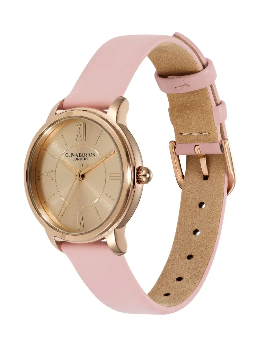 Женские часы Westbourne Mellow Rose Olivia Burton, 30 мм — изображение 2 из 7, оттенок розовый