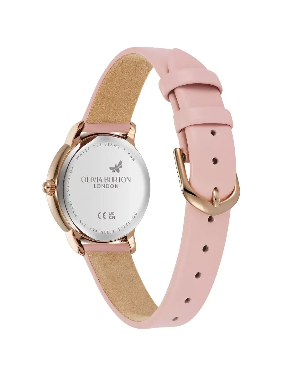 Женские часы Westbourne Mellow Rose Olivia Burton, 30 мм — изображение 4 из 7, оттенок розовый