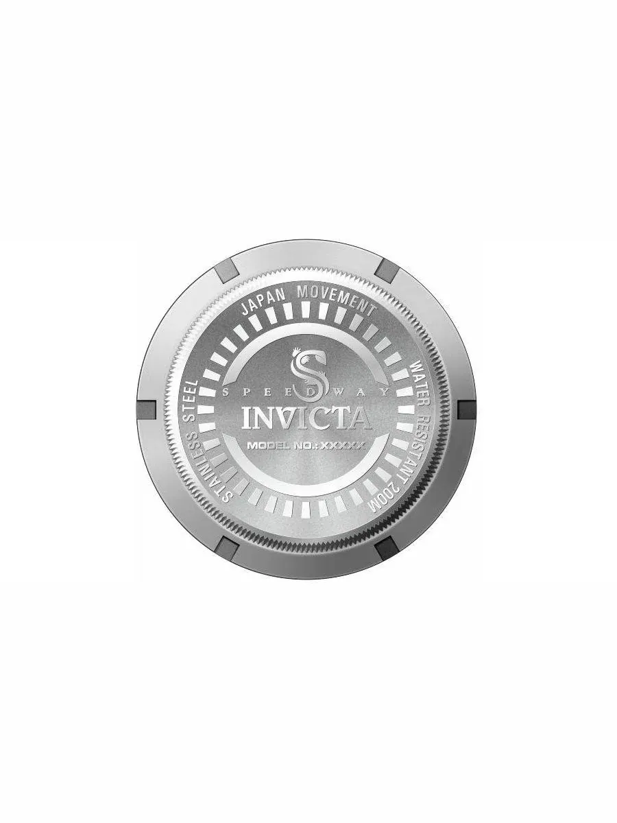 Мужские кварцевые часы Speedway VD53 50492 с циферблатом Invicta — изображение 2 из 3, оттенок черный