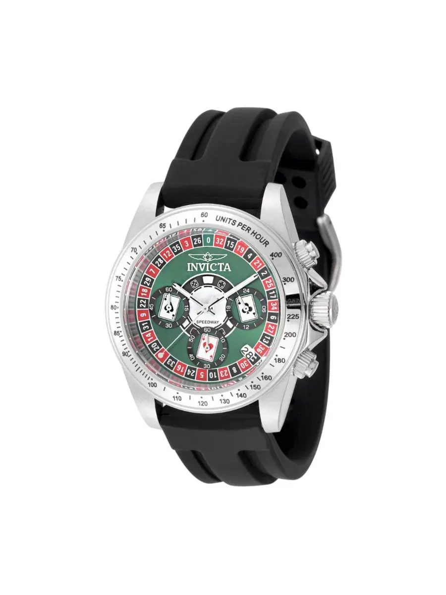 Мужские кварцевые часы Speedway VD53 50492 с циферблатом Invicta — изображение 3 из 3, оттенок черный