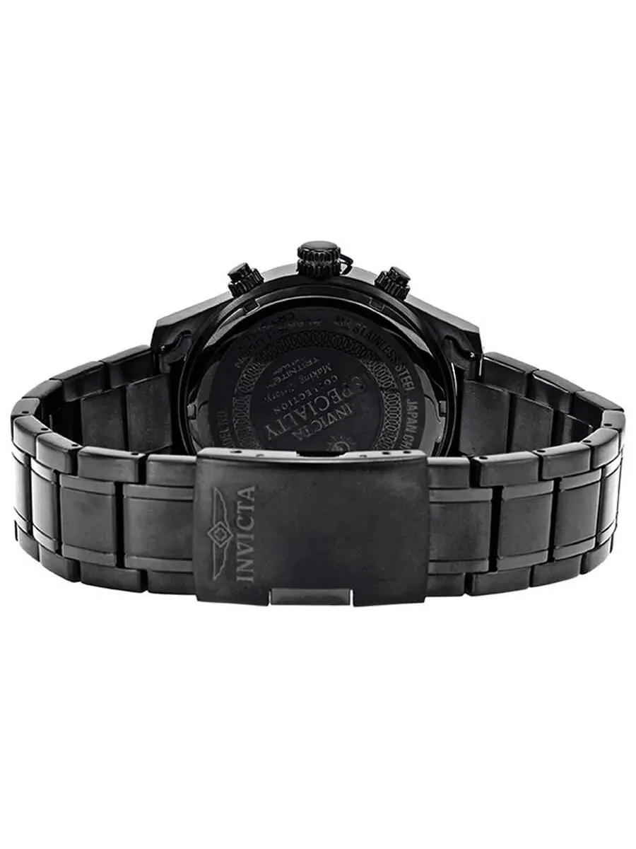 Мужские кварцевые часы-хронограф 11380 Specialty с циферблатом Invicta — изображение 3 из 3, оттенок черный