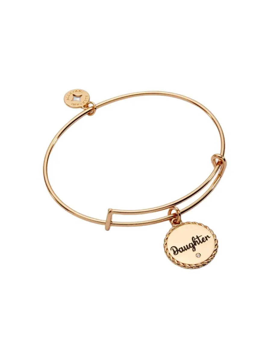 Браслет-шарм Daughter с надписью The Most Precious Gift Of My Life Alex and Ani