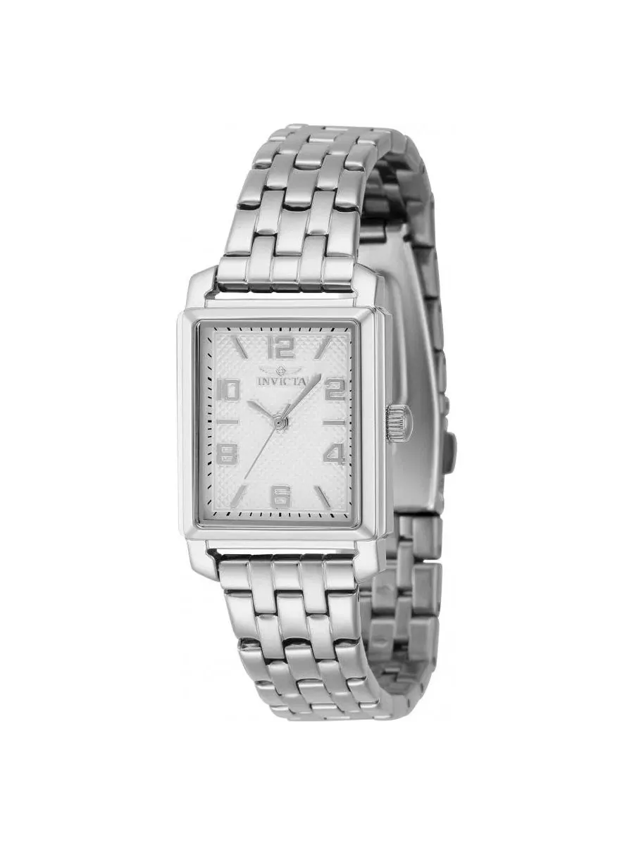 Женские часы Vintage Quartz 3 Hand Silver Dial Invicta — изображение 1 из 3, оттенок серебряный