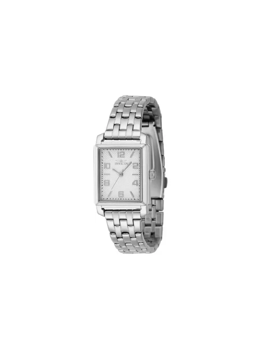 Женские часы Vintage Quartz 3 Hand Silver Dial Invicta — изображение 3 из 3, оттенок серебряный