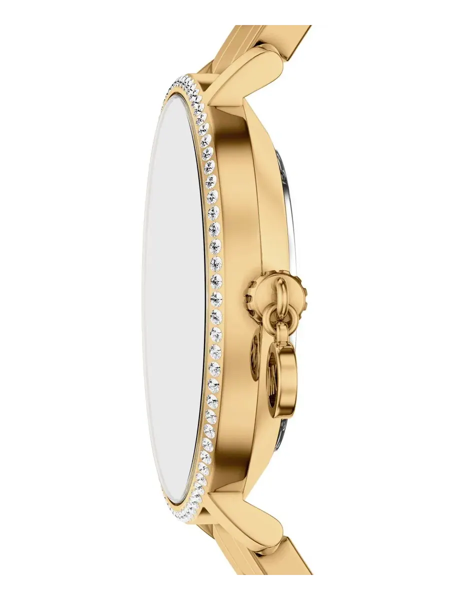Женские часы Pyper Two-Hand Gold-Tone Stainless Steel Michael Kors — изображение 3 из 9, оттенок золотистый