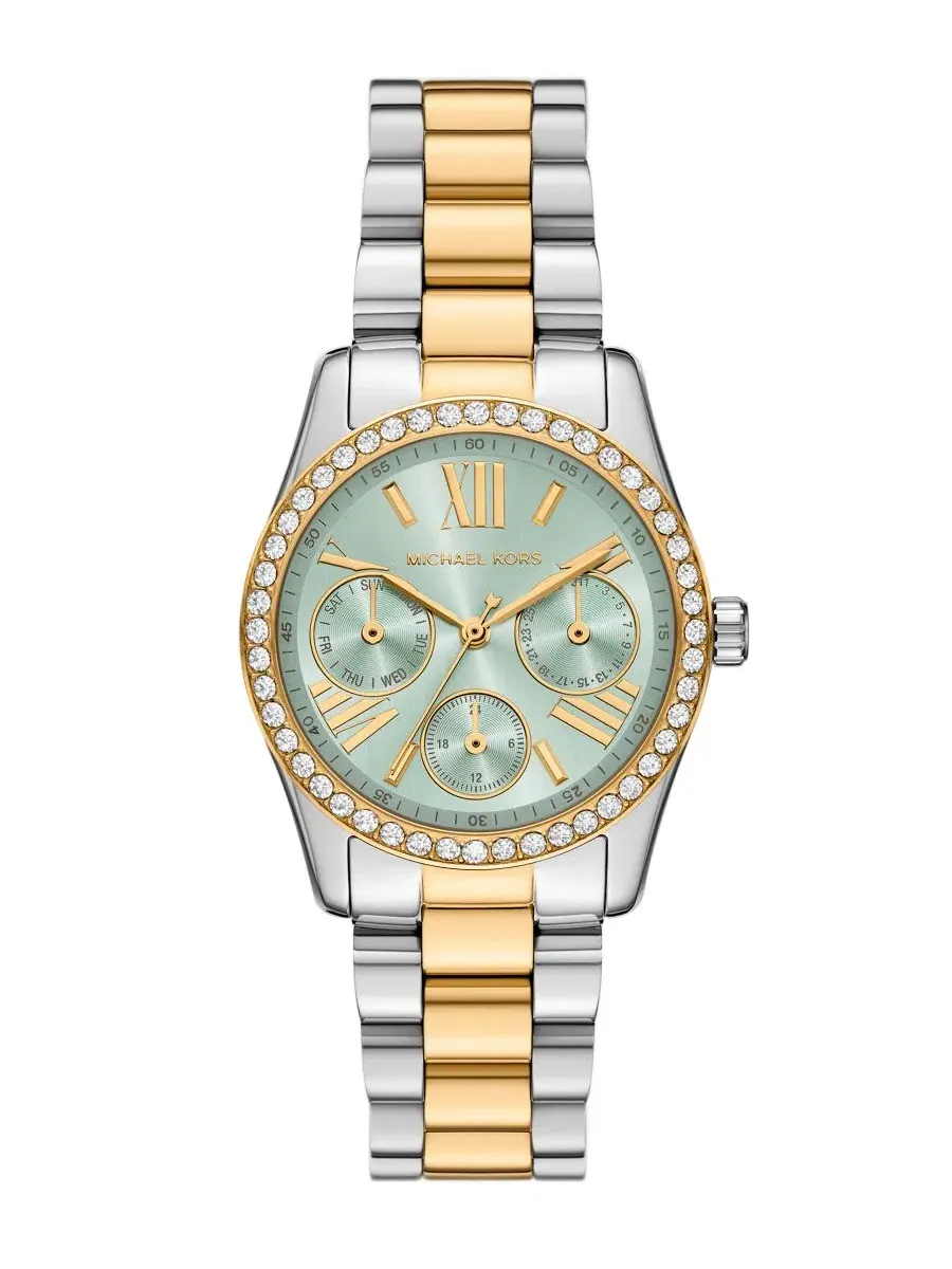 Женские часы Lexington с хронографом, 34 мм Michael Kors — изображение 1 из 6, оттенок мульти