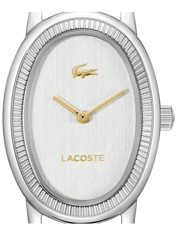 Женские часы Parisienne серебристого тона с браслетом из нержавеющей стали, 22 мм Lacoste — изображение 4 из 4