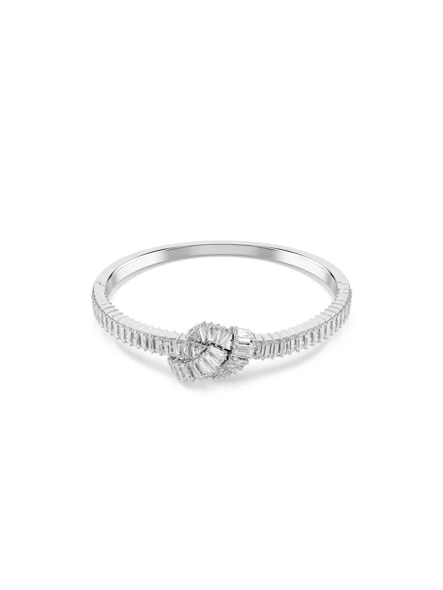 Браслет Swarovski Matrix с родиевым покрытием Swarovski — изображение 1 из 6, оттенок серебристый прозрачный