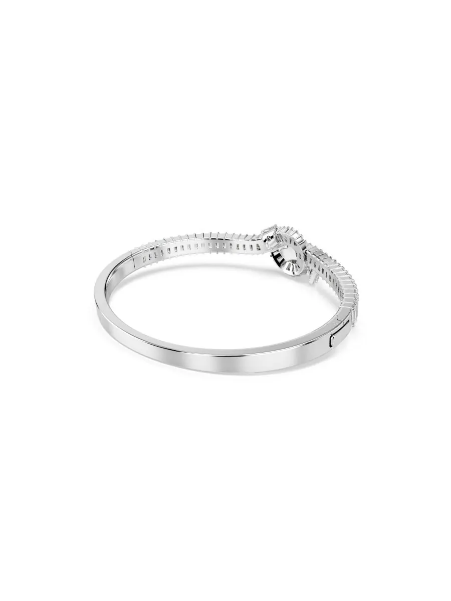 Браслет Swarovski Matrix с родиевым покрытием Swarovski — изображение 2 из 6, оттенок серебристый прозрачный