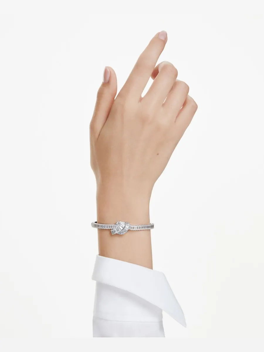 Браслет Swarovski Matrix с родиевым покрытием Swarovski — изображение 6 из 6, оттенок серебристый прозрачный