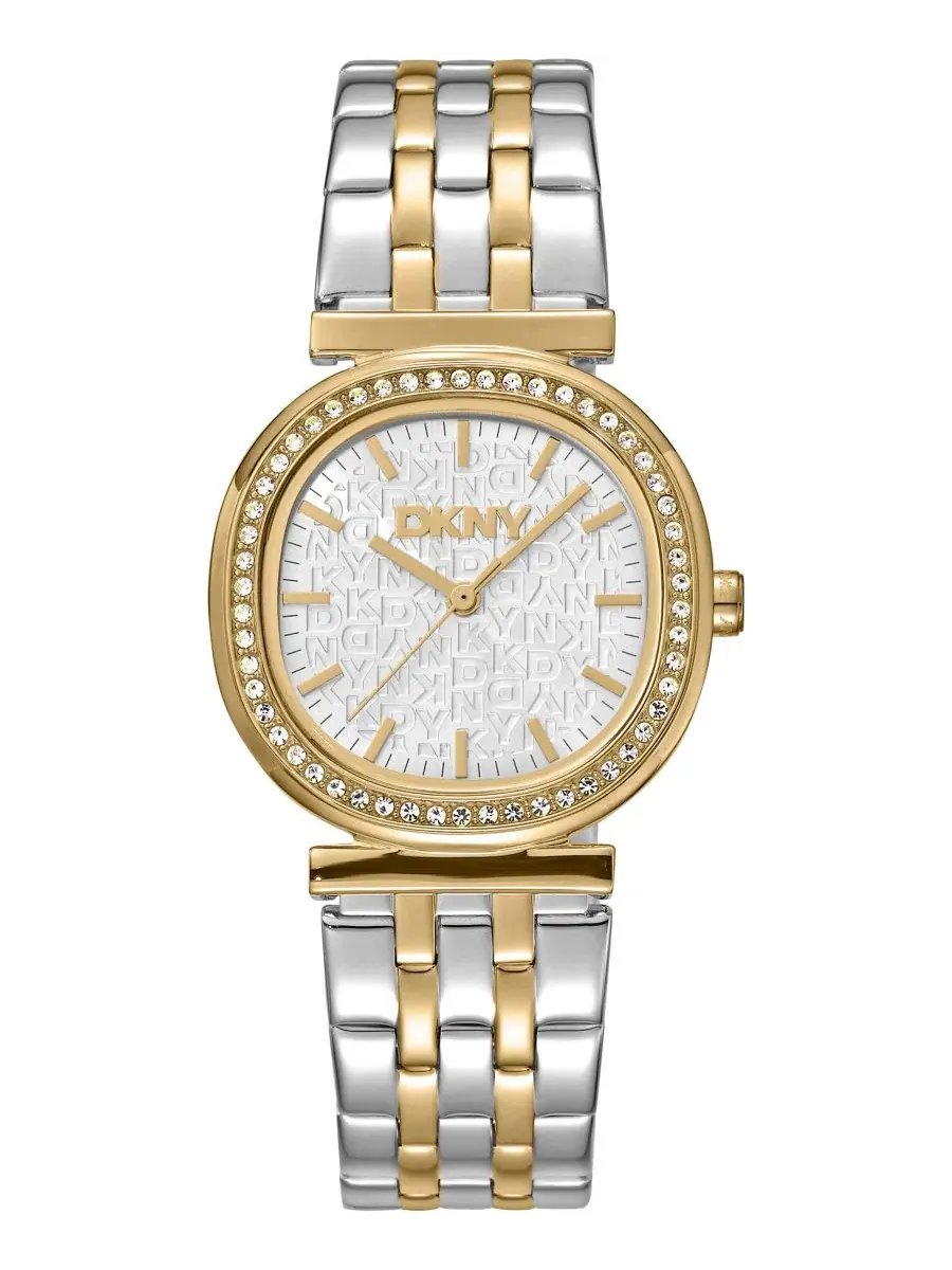 Женские наручные часы с кристаллами, 30 мм DKNY