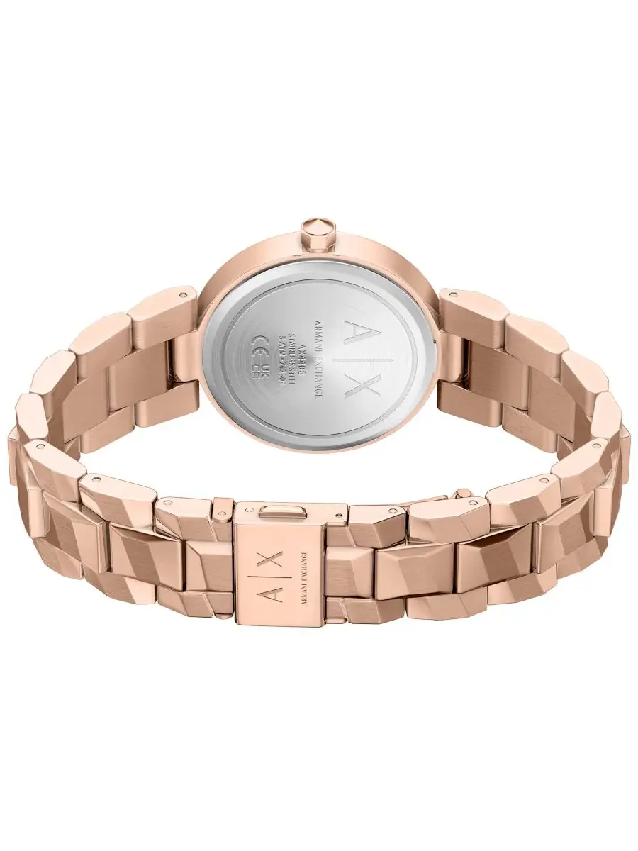 Женские часы Armani Exchange Audora с двумя стрелками, корпус из нержавеющей стали с покрытием — изображение 6 из 7