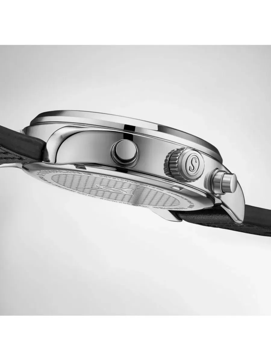 Наручные часы 43 мм с хронографом Navigator 4075 Stuhrling — изображение 2 из 4, оттенок черный