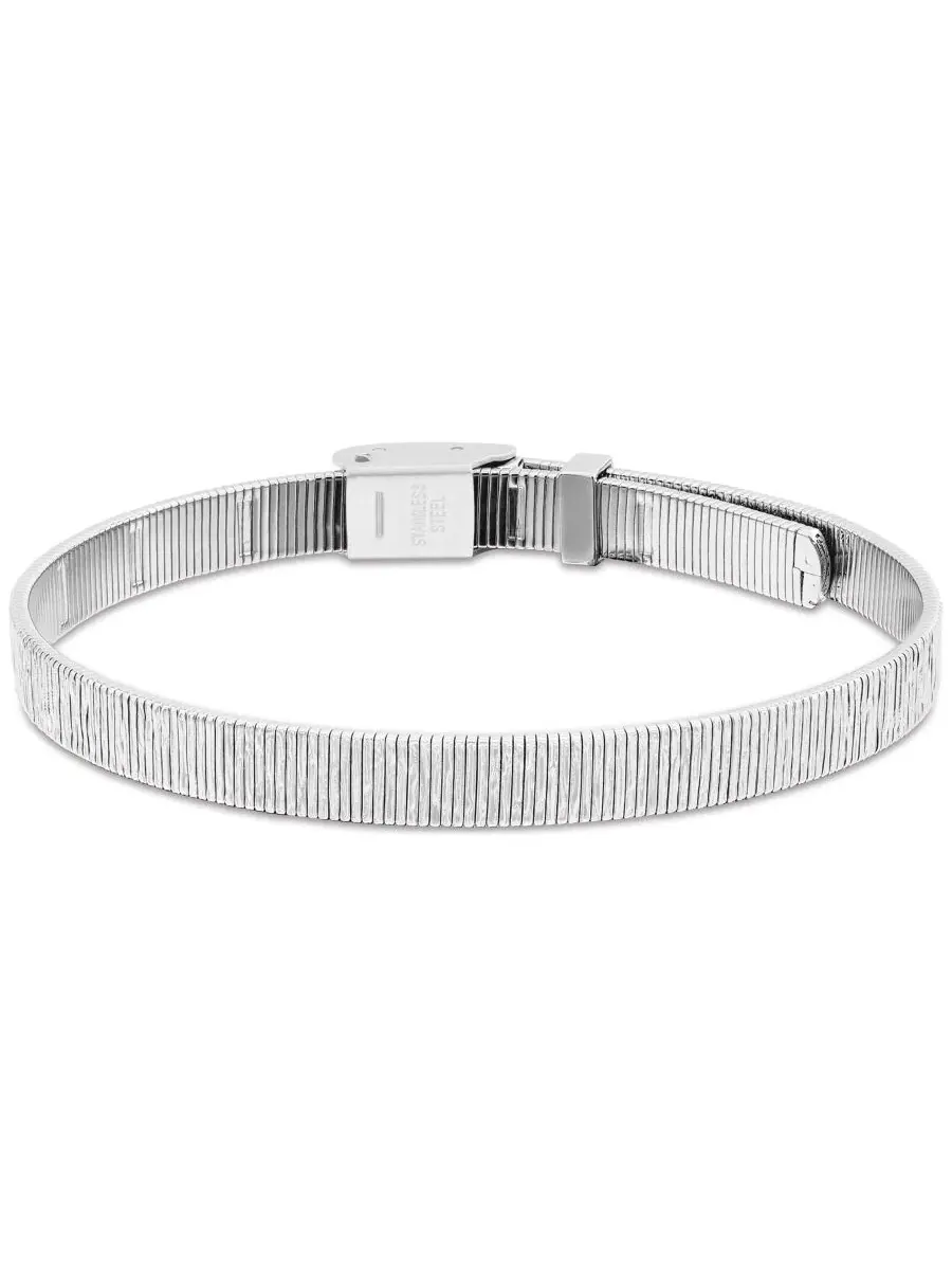 Браслет-цепочка из нержавеющей стали с текстурой Calvin Klein