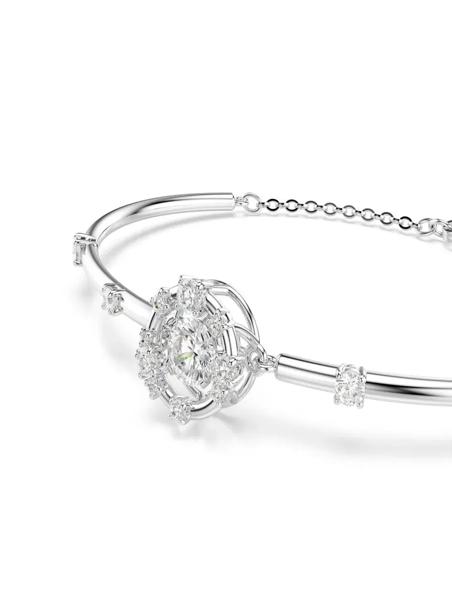 Браслет с кристаллами Swarovski Constella — изображение 2 из 6, оттенок серебряный
