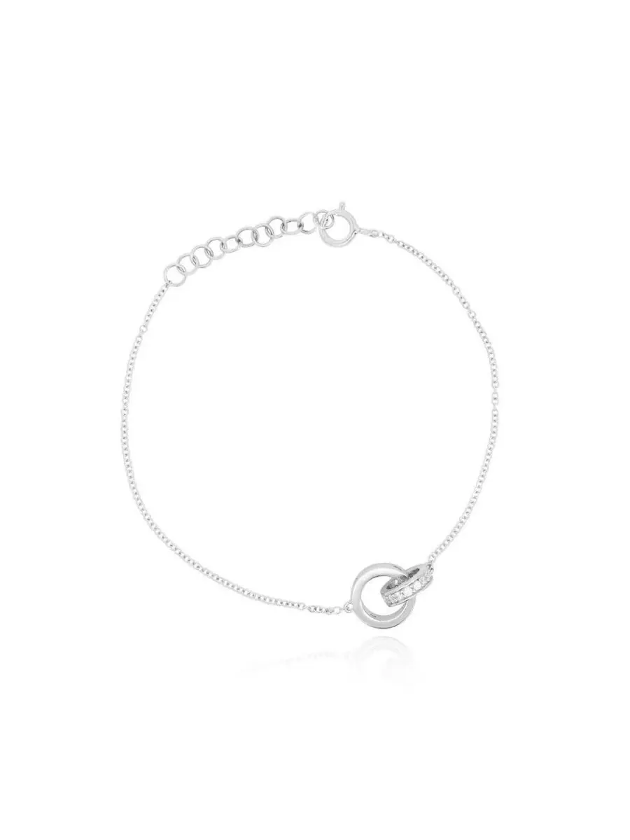 Браслет с цирконием Interlocking CZ The Lovery — изображение 1 из 3, оттенок нет цвета