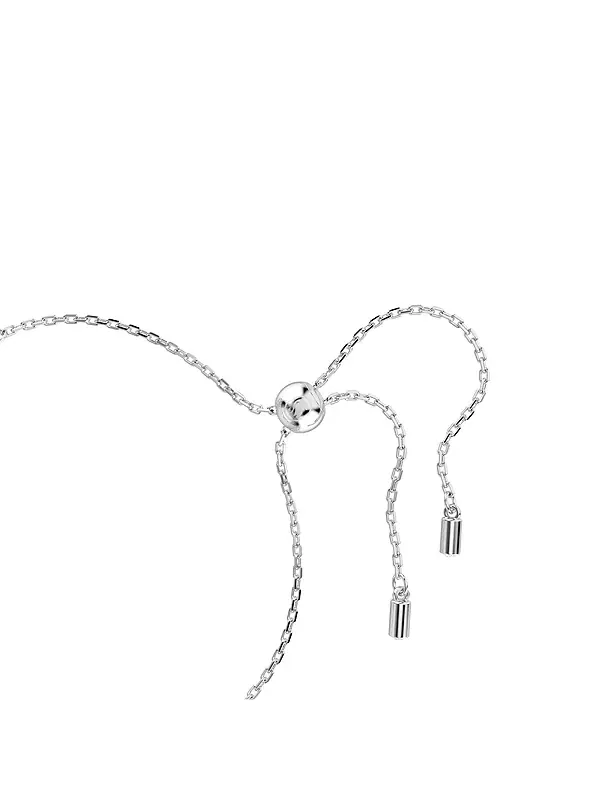 Браслет Constella с круглыми огранками и белым родиевым покрытием Swarovski — изображение 4 из 4, оттенок белый