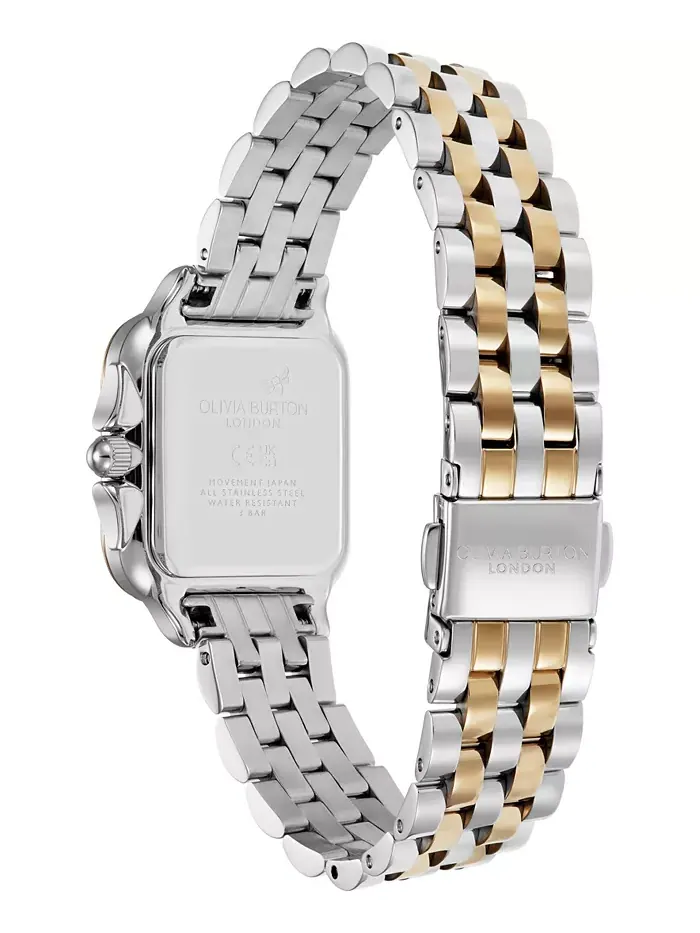 Женские часы Grosvenor Two-Tone из нержавеющей стали, 28 мм Olivia Burton — изображение 4 из 4