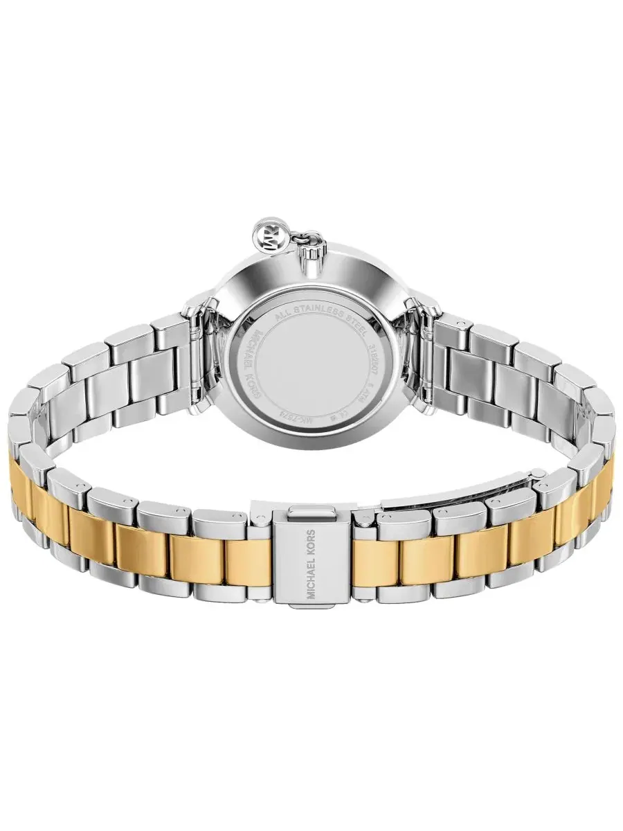 Женские часы Pyper Two-Hand Two-Tone Michael Kors — изображение 5 из 9, оттенок мульти