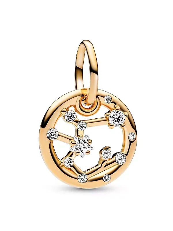 Подвеска-Шарм в виде знака зодиака, покрытая золотом 14 карат Pandora, sagittarius — изображение 1 из 4