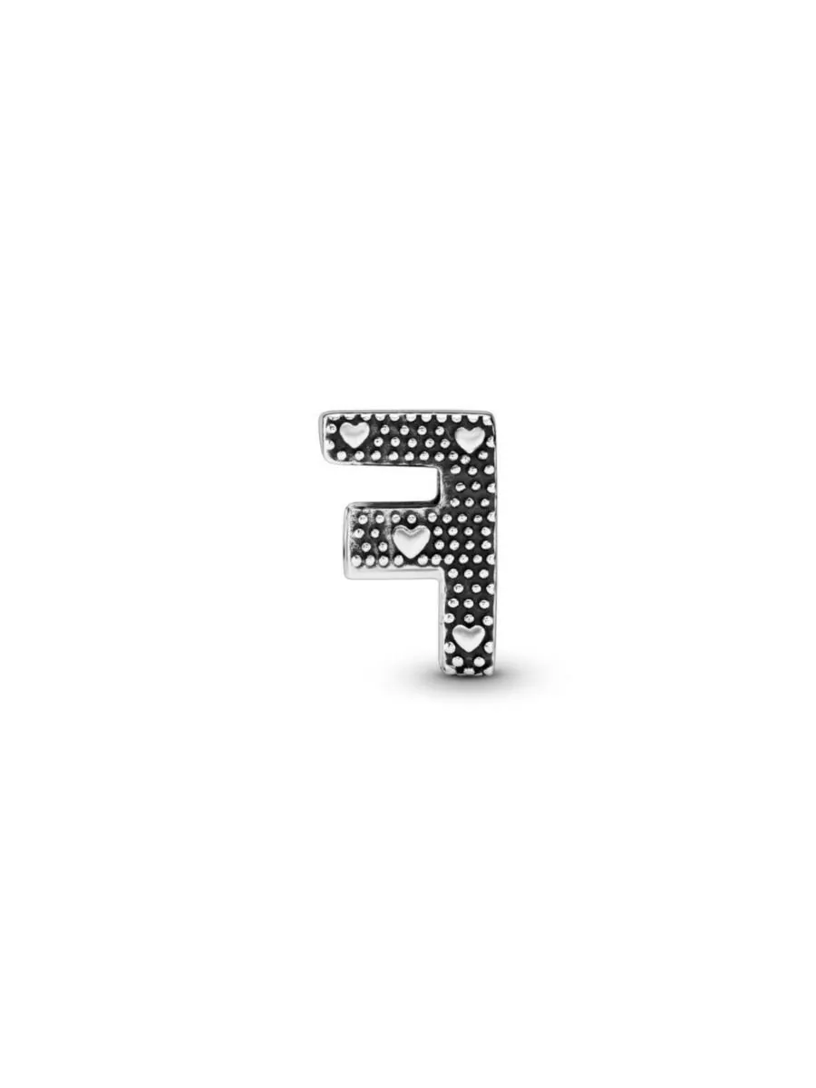 Подвеска из стерлингового серебра в виде рукописного алфавита Pandora — изображение 2 из 4, оттенок серебристый