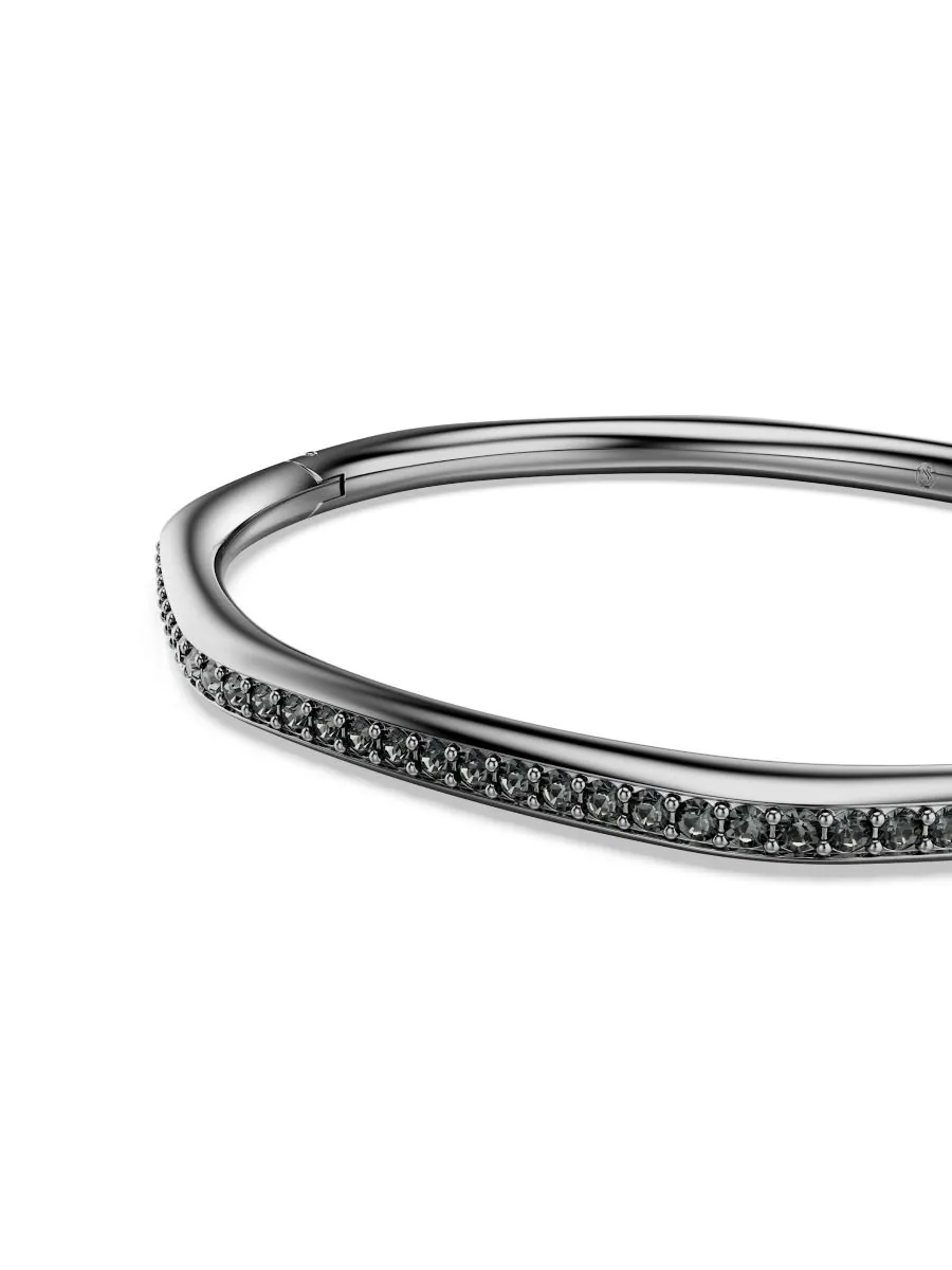 Браслет Swarovski Dextera с рутениевым покрытием Swarovski — изображение 4 из 6, оттенок черный